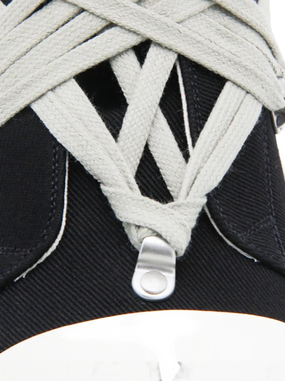 RICK OWENS DRKSHDW - Men Denim Megalace Sneaks Best Sneakers For Cement Floors