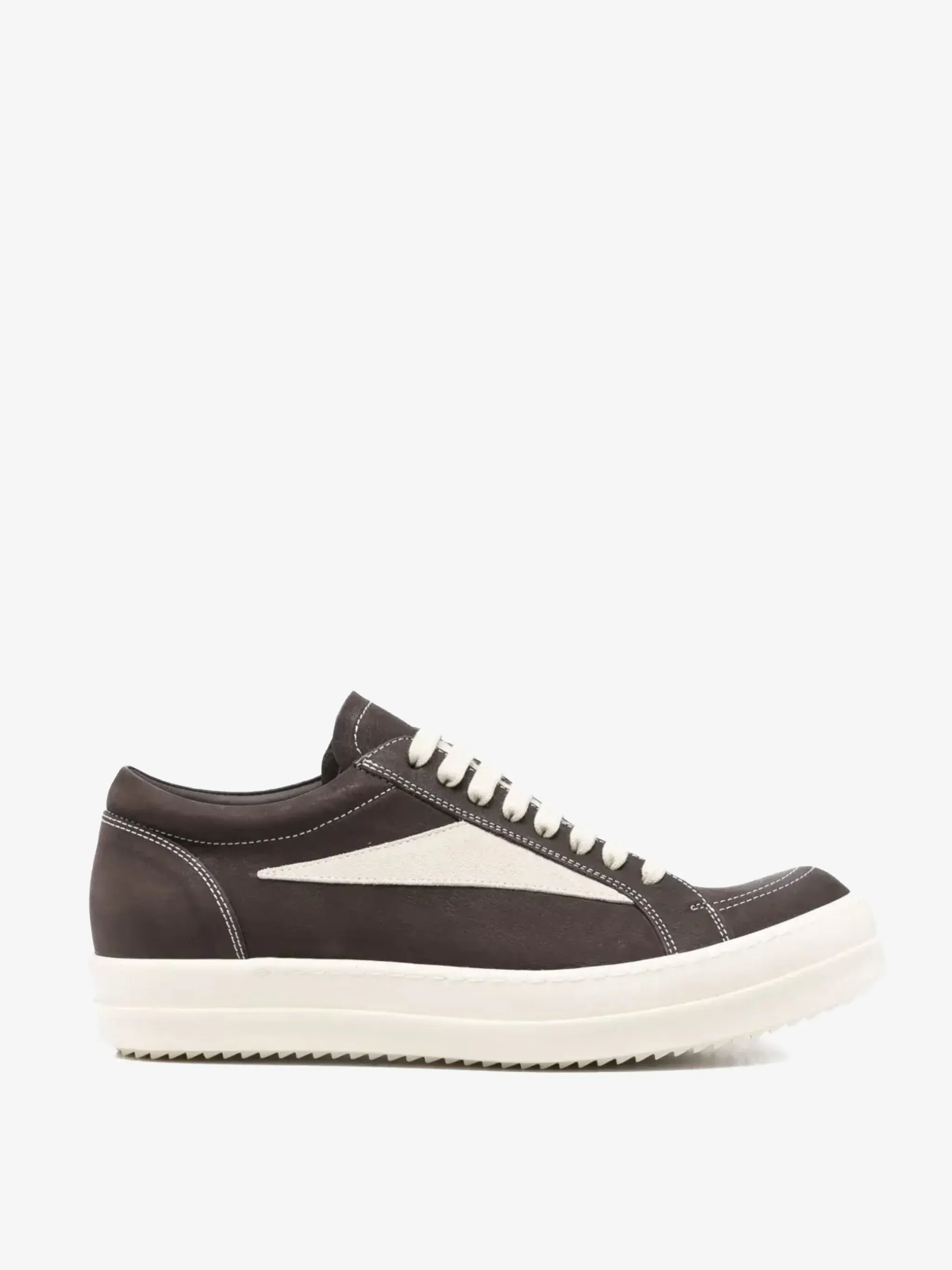 RICK OWENS - Men Scarpe In Pelle Vintage Sneakers Topo Sneakers