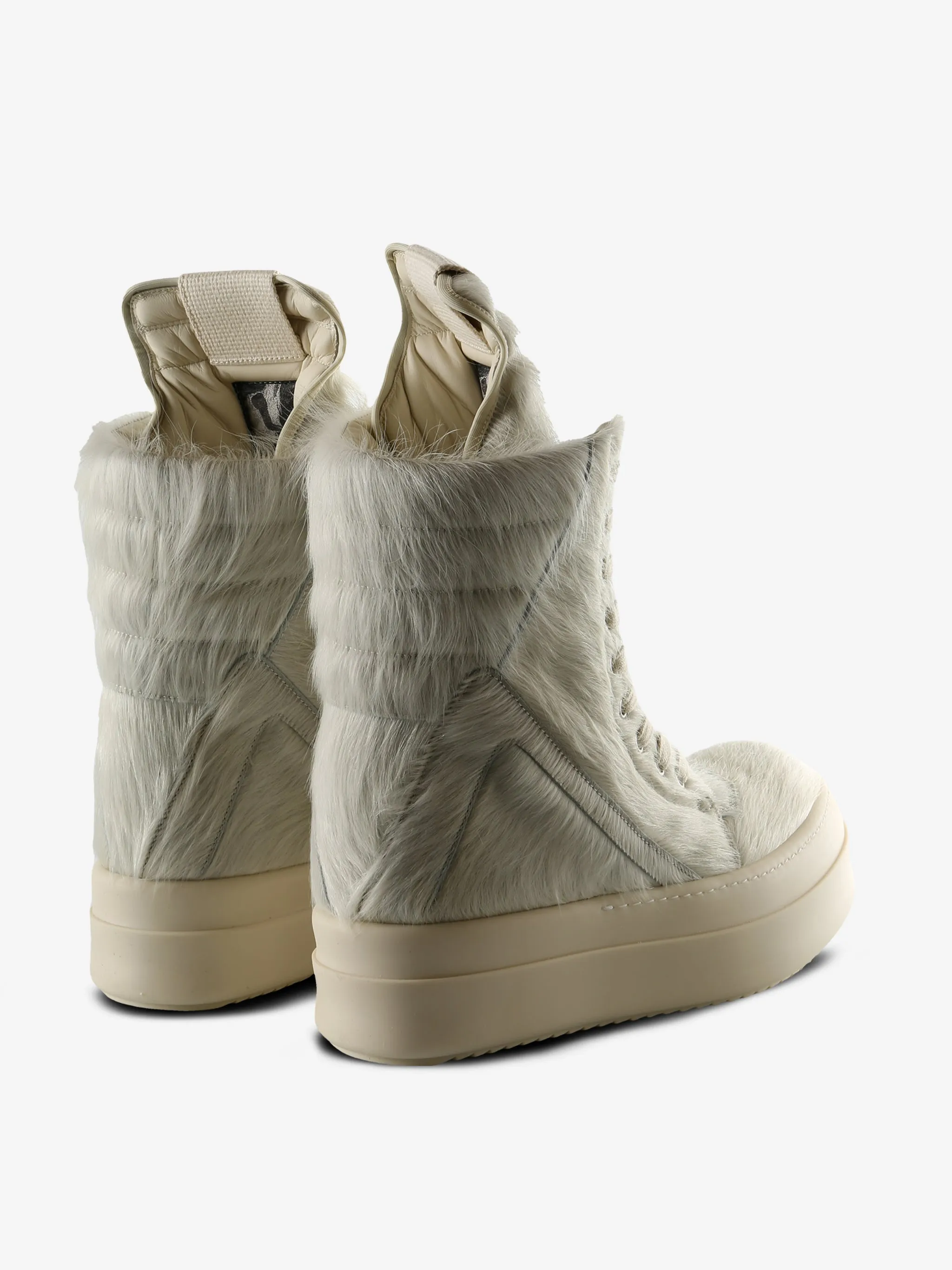 Rhude Sneakers RICK OWENS - Men Scarpe In Pelliccia Megageobaskets Sneakers
