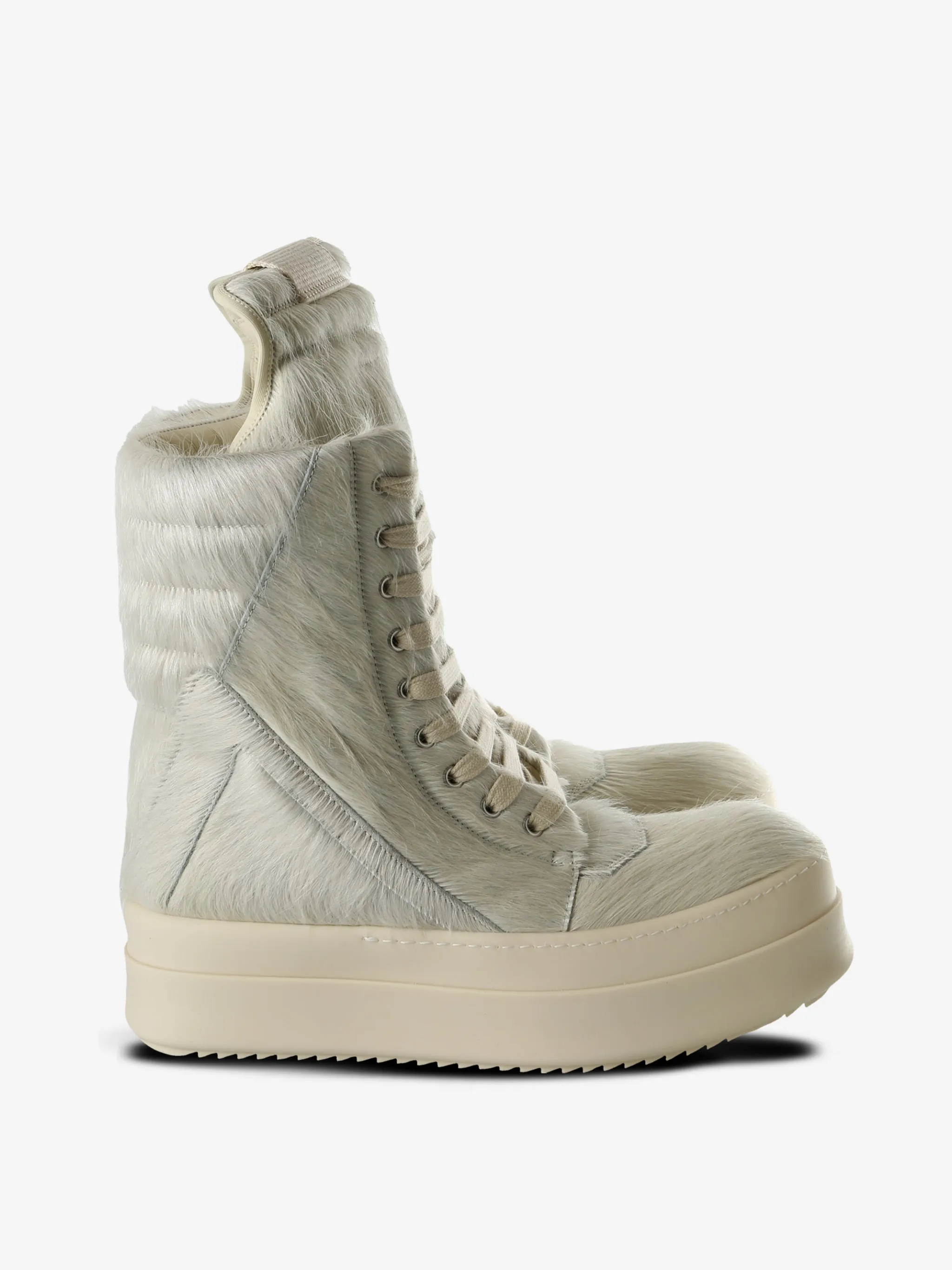 Cheap Jordan Sneakers RICK OWENS - Men Scarpe In Pelliccia Megageobaskets Sneakers
