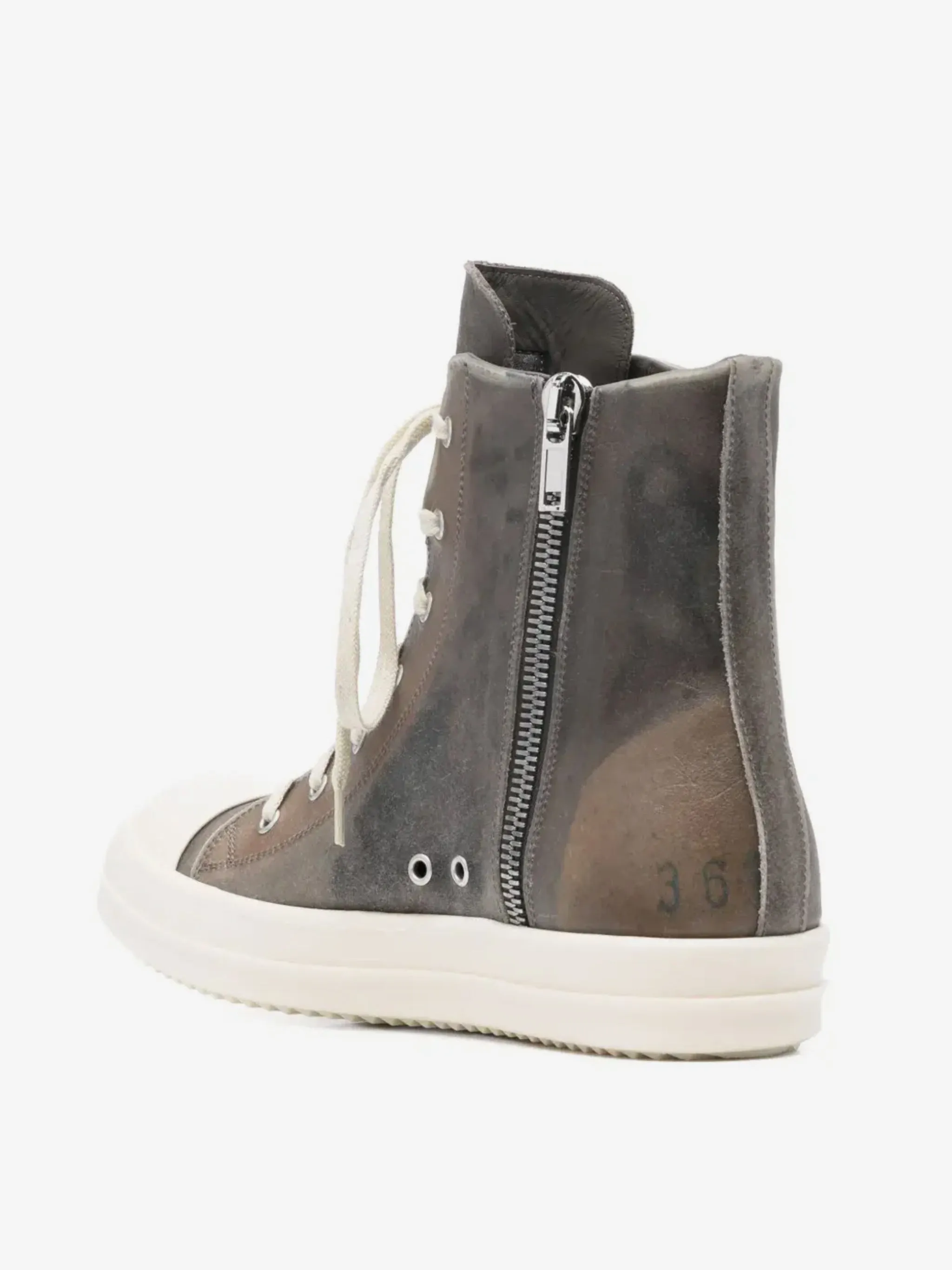 Christian Sneakers RICK OWENS - Men Transparent Leather Sneakers