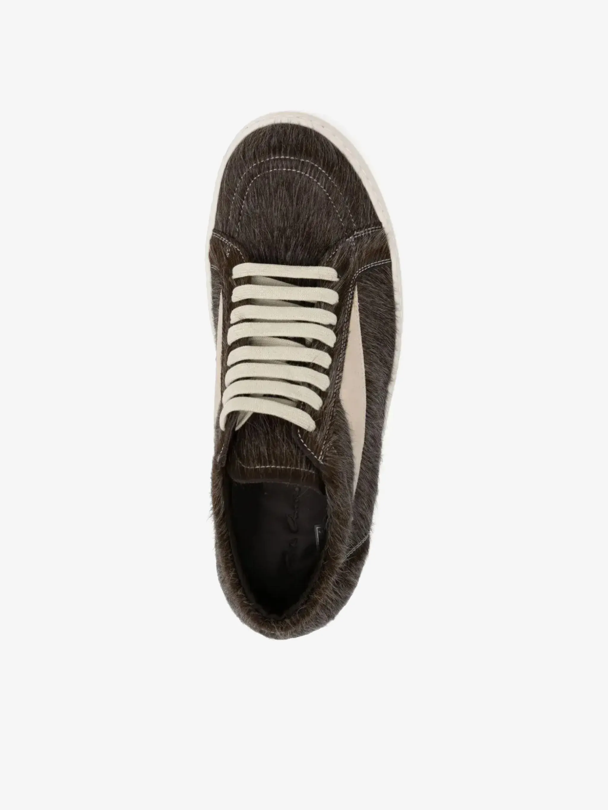 Cute Walking Sneakers RICK OWENS - Men Unshaved Leather Vintage Sneaks