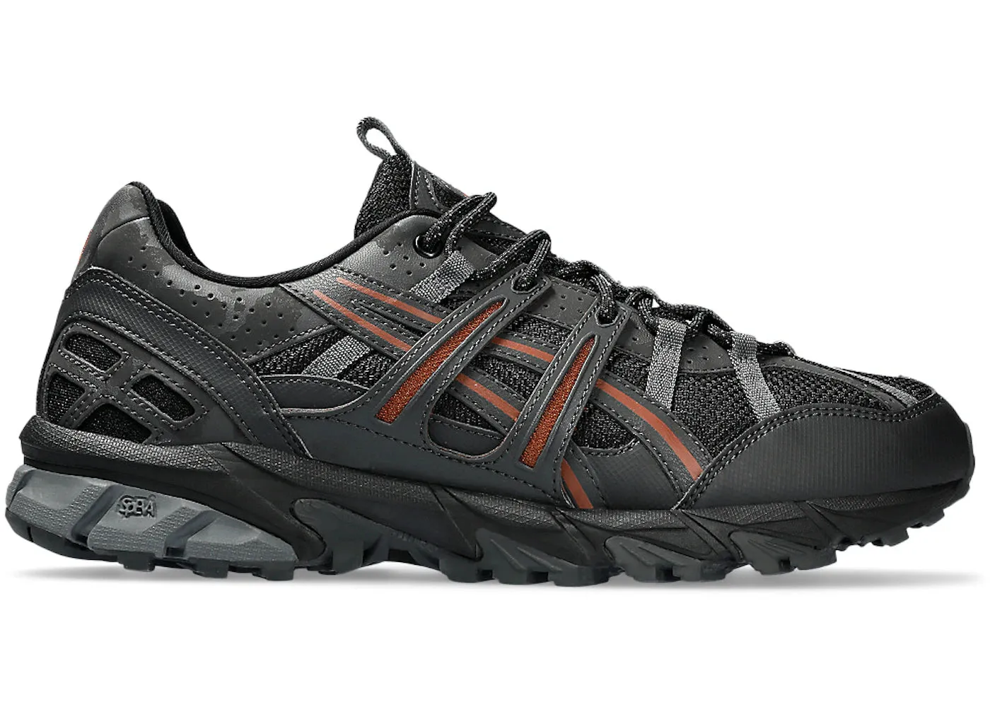 ASICS Gel-Sonoma 15-50 Black Rusty Brown Asics Gt-2000 8 Running Shoes