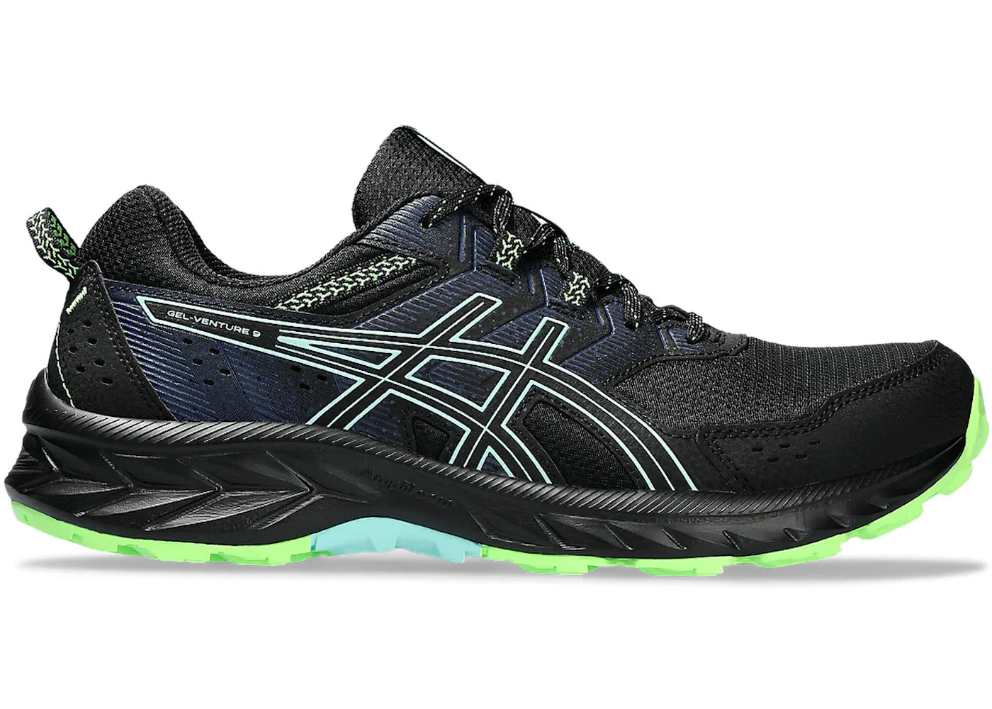 Asics Gel-torrance Running Shoe ASICS Gel-Venture 9 Black Illuminate Mint