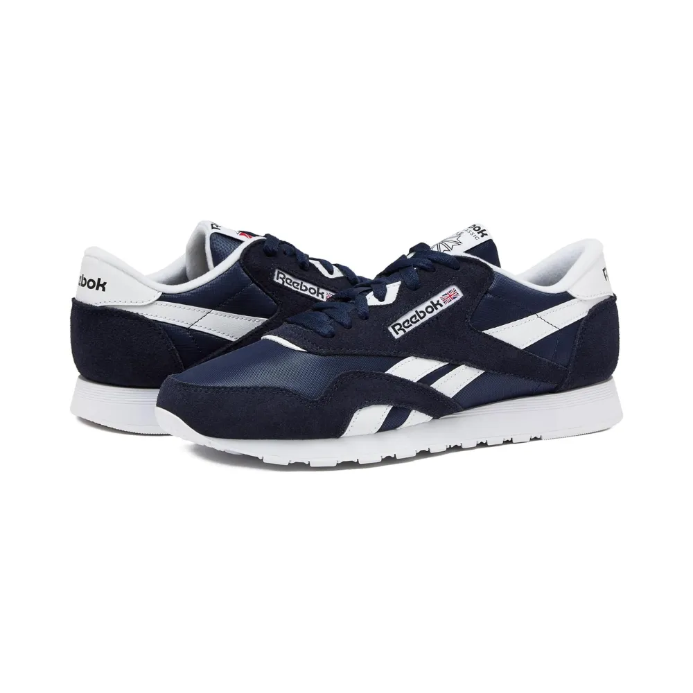 Reebok Men's Classic Nylon Lightweight & Breathable Tennis Sneakers Best Overpronation Running Shoe