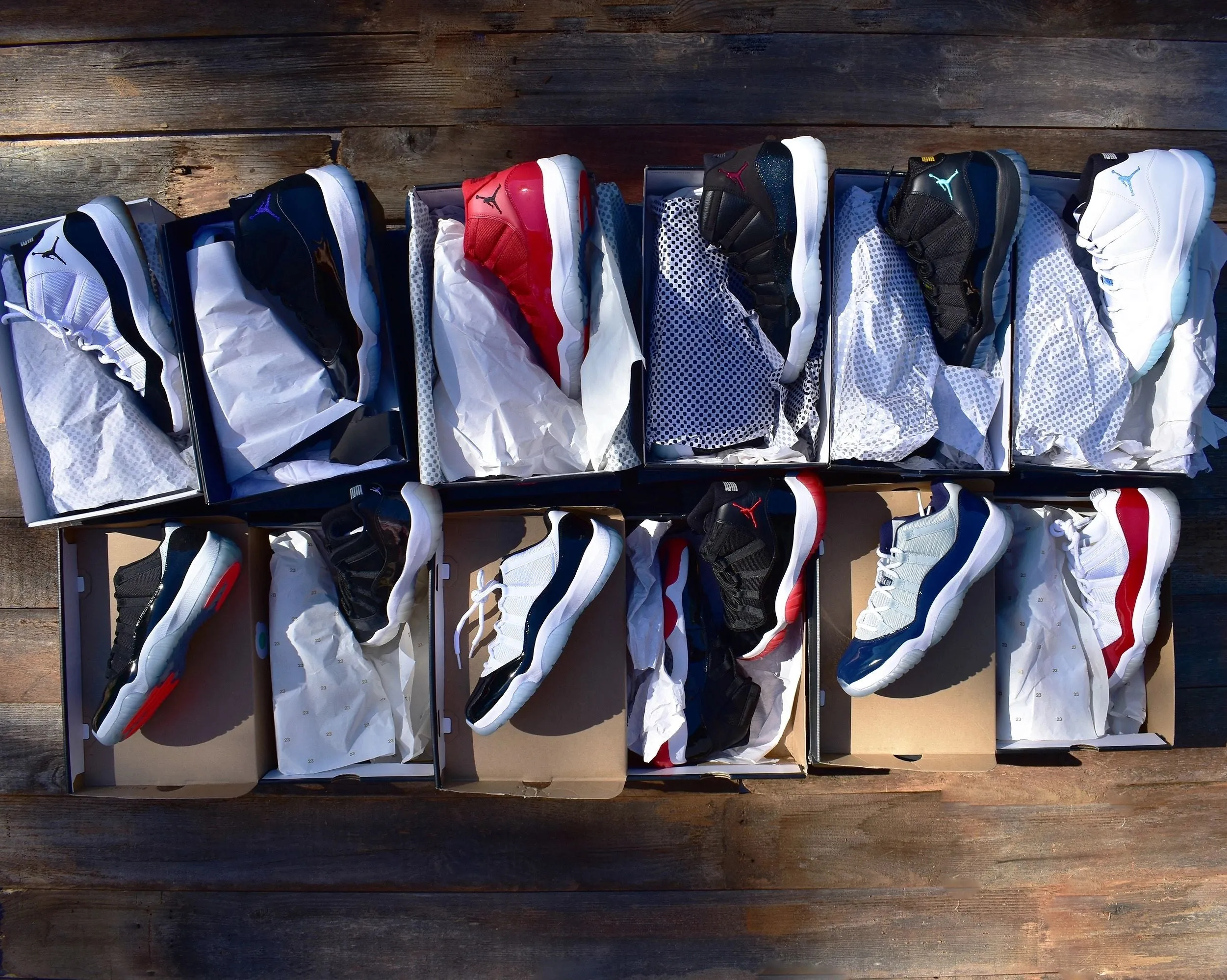 D S W Sneakers Nike Air Jordan 11 XI Retro Gamma Blue NEW Size 12