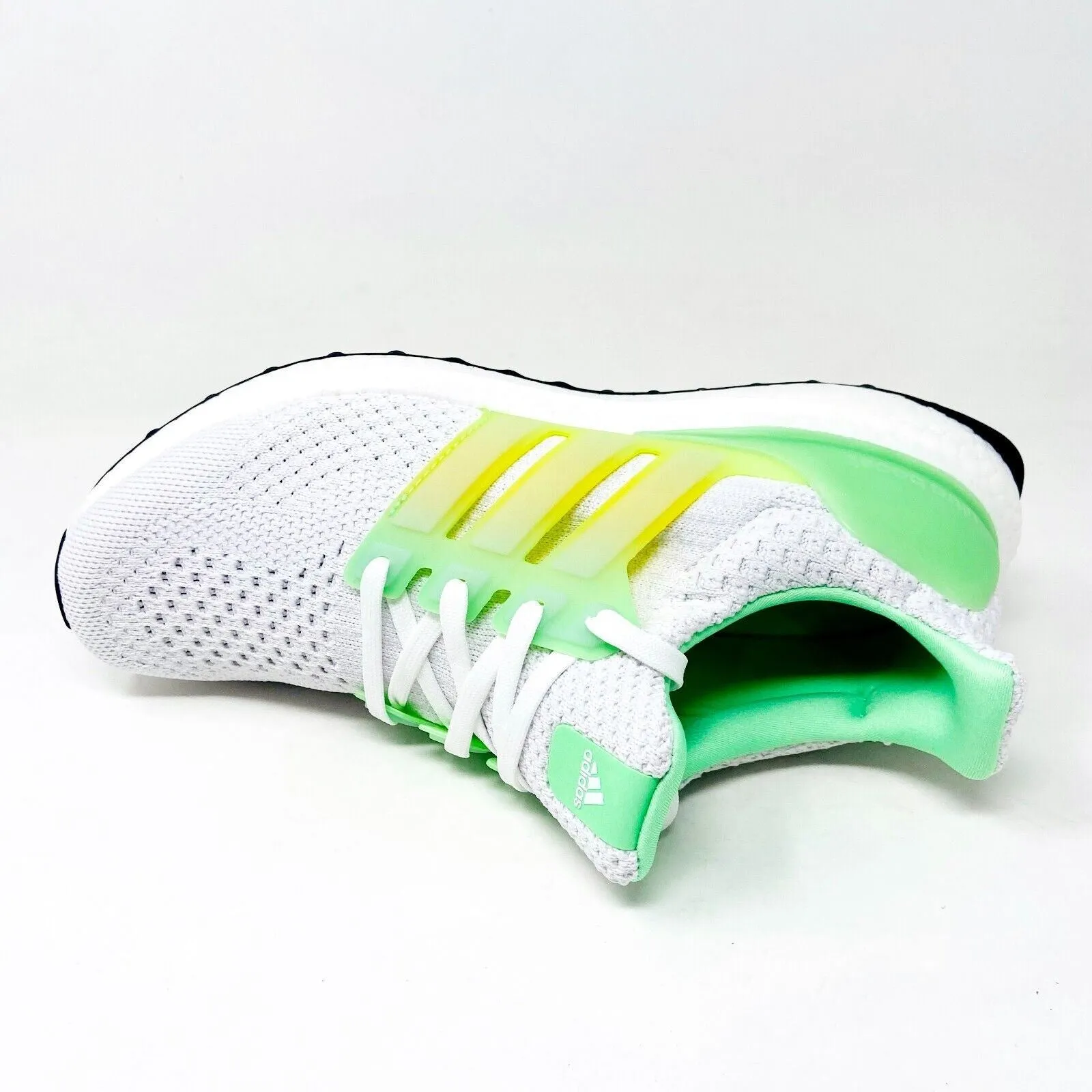 Adidas UltraBoost 5.0 DNA White Beam Green Mens Running Shoes GV8730 Cheap Running Shoes