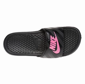 Nike Playstation Shoes Nike Women's Benassi JDI Swoosh Slide Sandal (8)