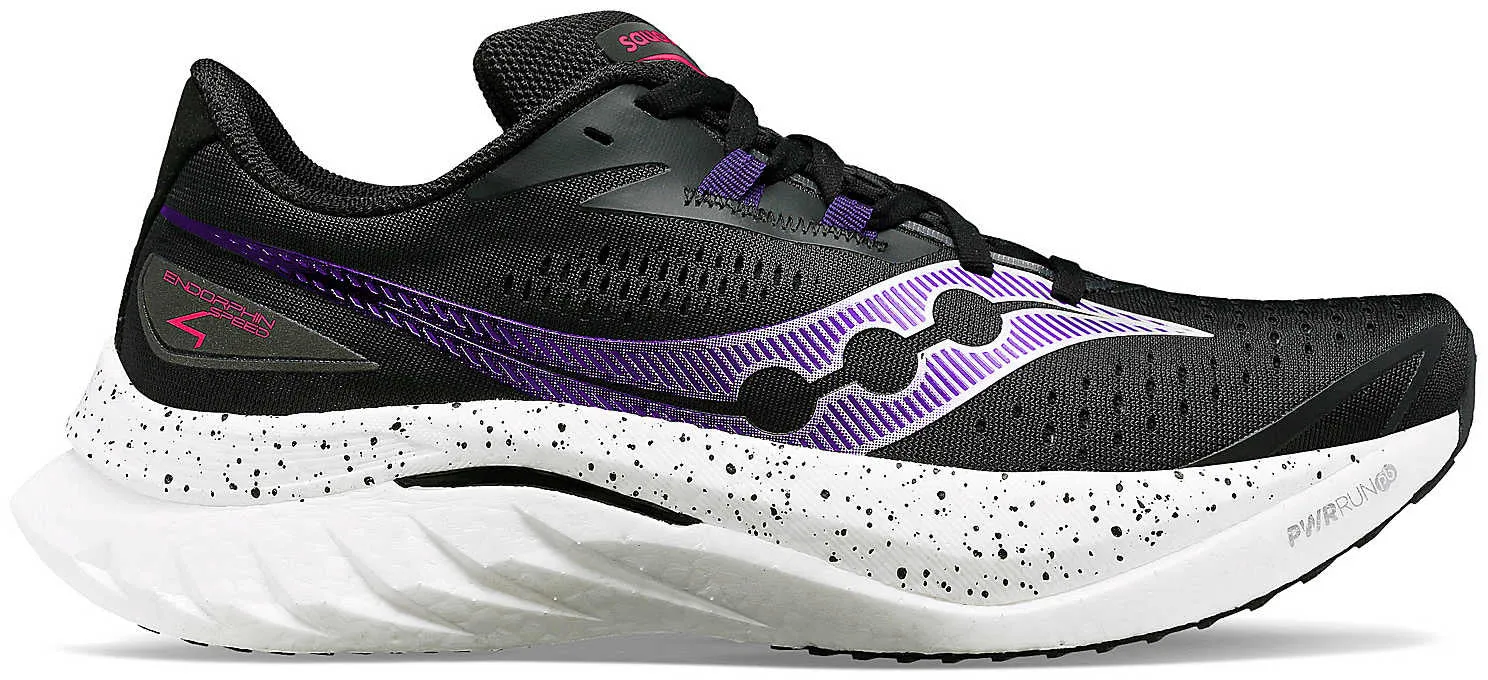 Ghost Running Shoe Saucony Endorphin Speed 4 Womens Running Shoes - Black