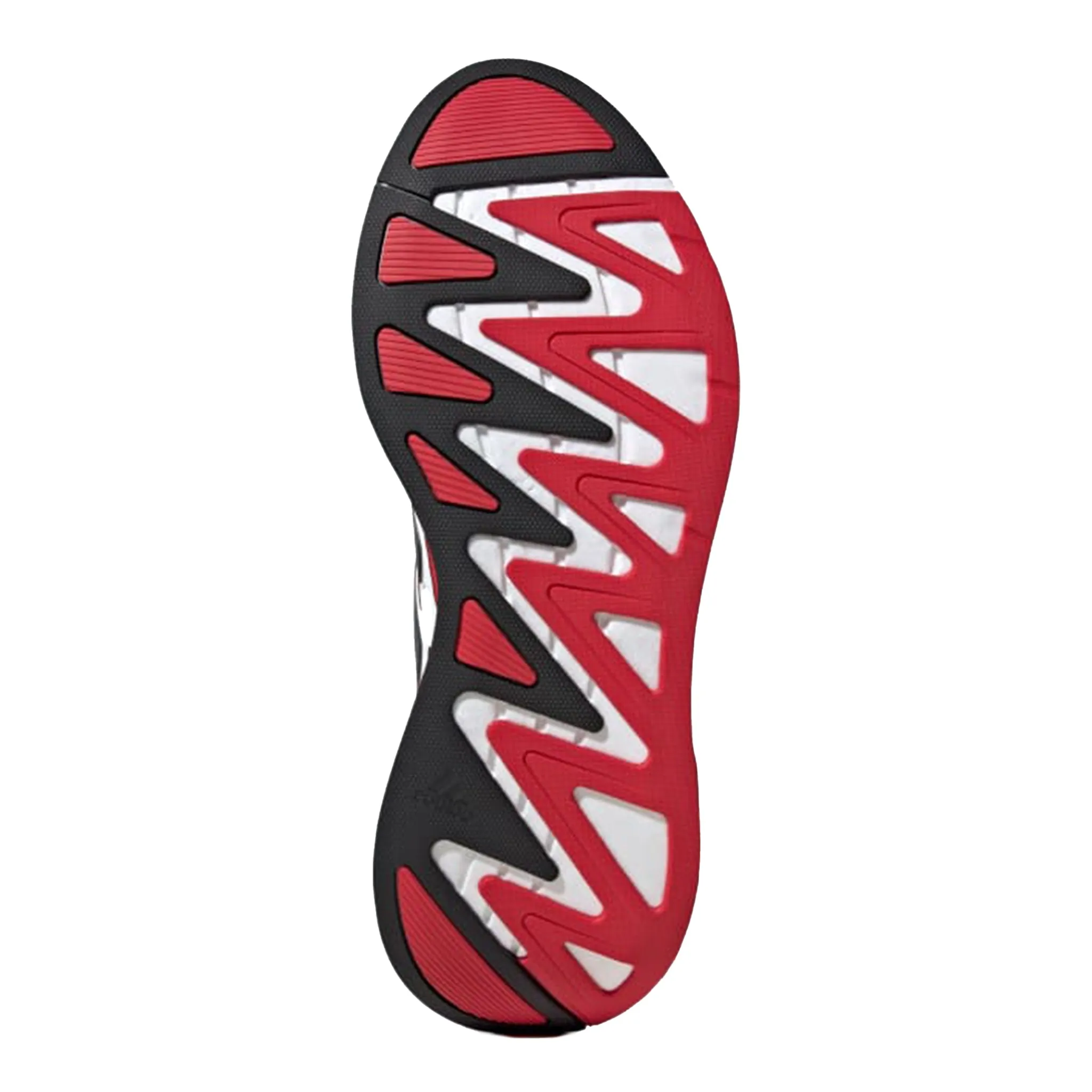 Running With Toe Shoes Men's Adidas Adizero Aruku Shoes - Cloud White/Pure Ruby/Core Black