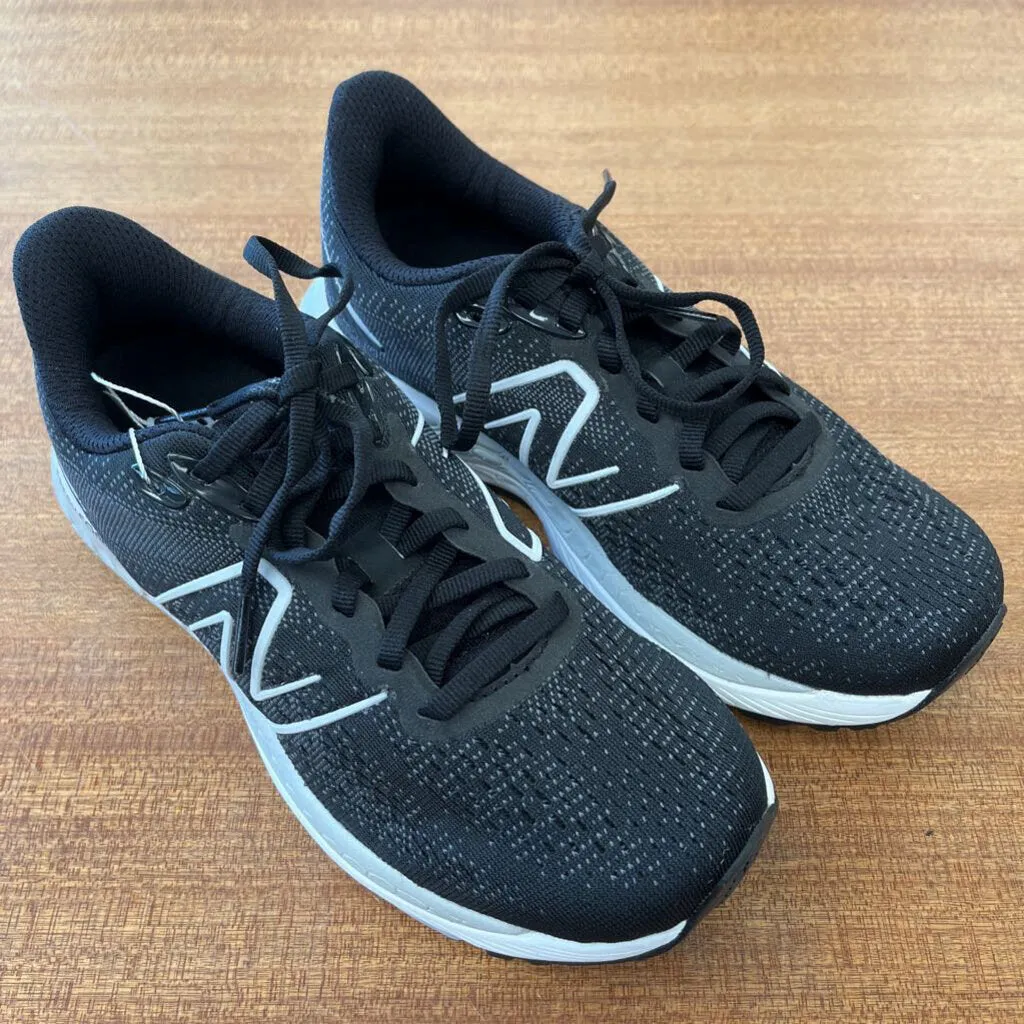 Plantar Fascia Running Shoes New Balance - Women's Medium Width Fresh Foam X 880 Running Shoes - MSRP $180: Black-women-W6.5