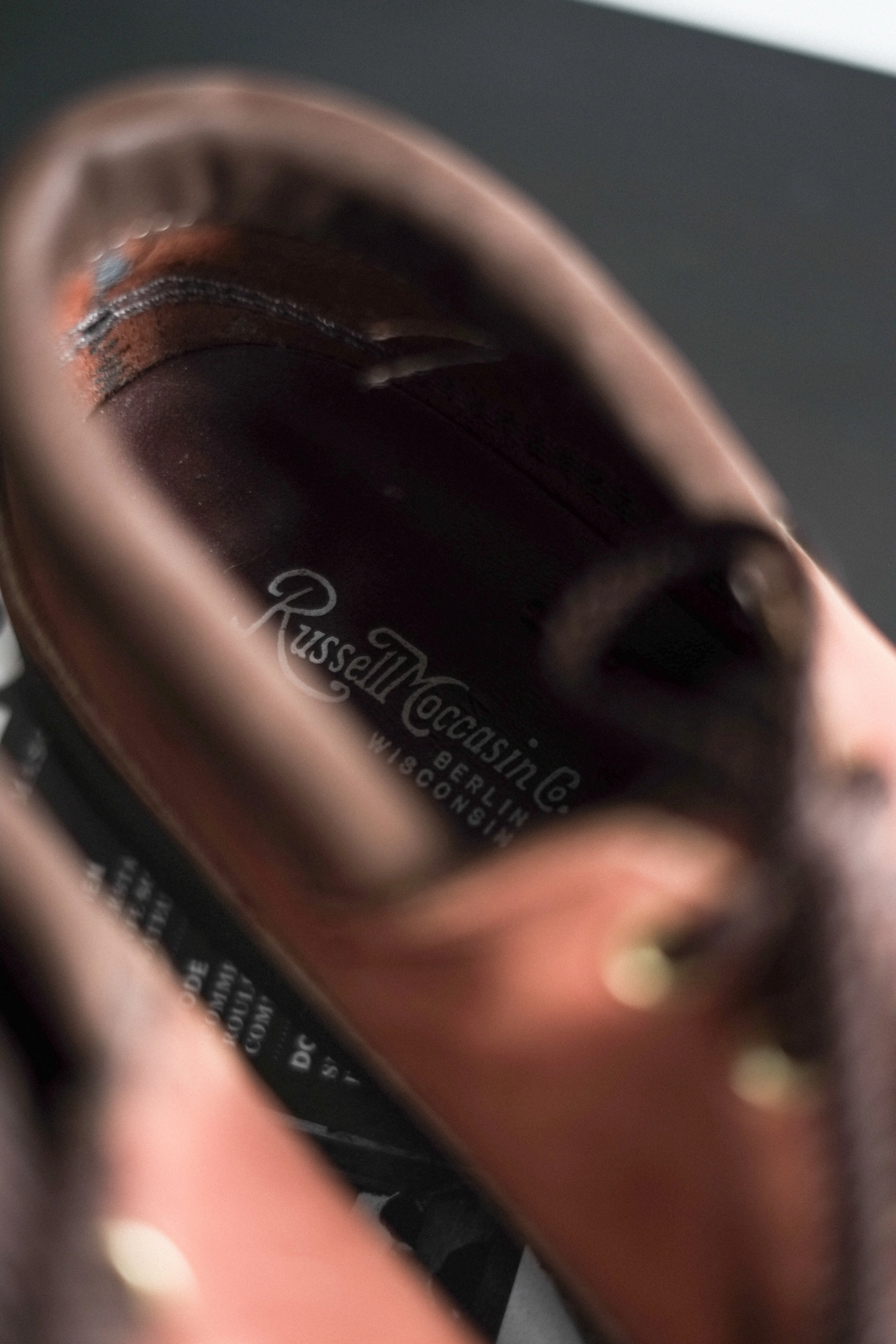 Russell Moccasin Shoes Kabuki Oxford