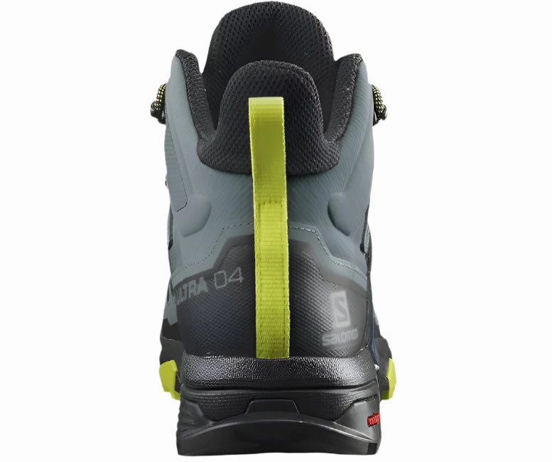 Hiking Shoes Or Boots Salomon Men's X Ultra 4 Mid GTX Waterproof Hiking Boots  Trooper/Black/Evening Primrose