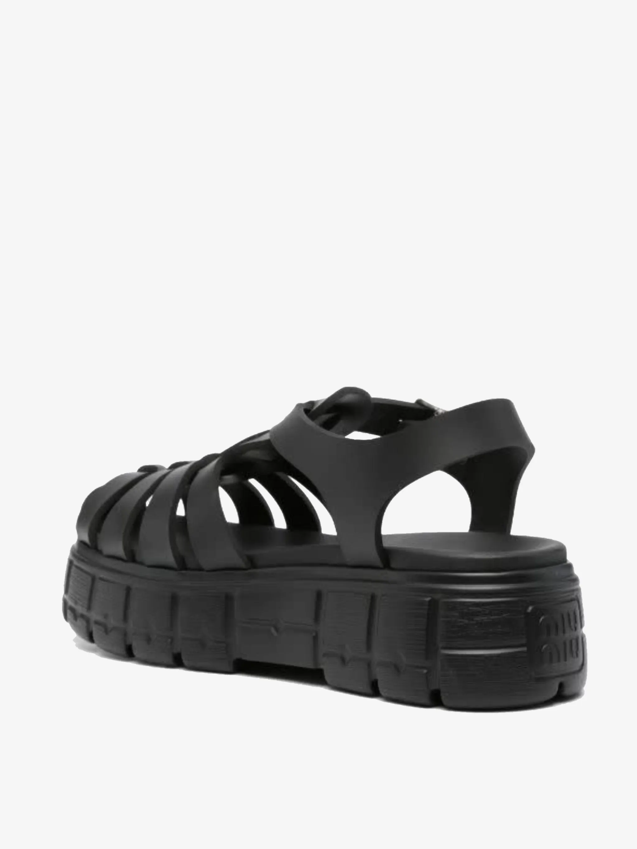 Sandals Rhinestone MIU MIU - Women Soft Cage Sandal