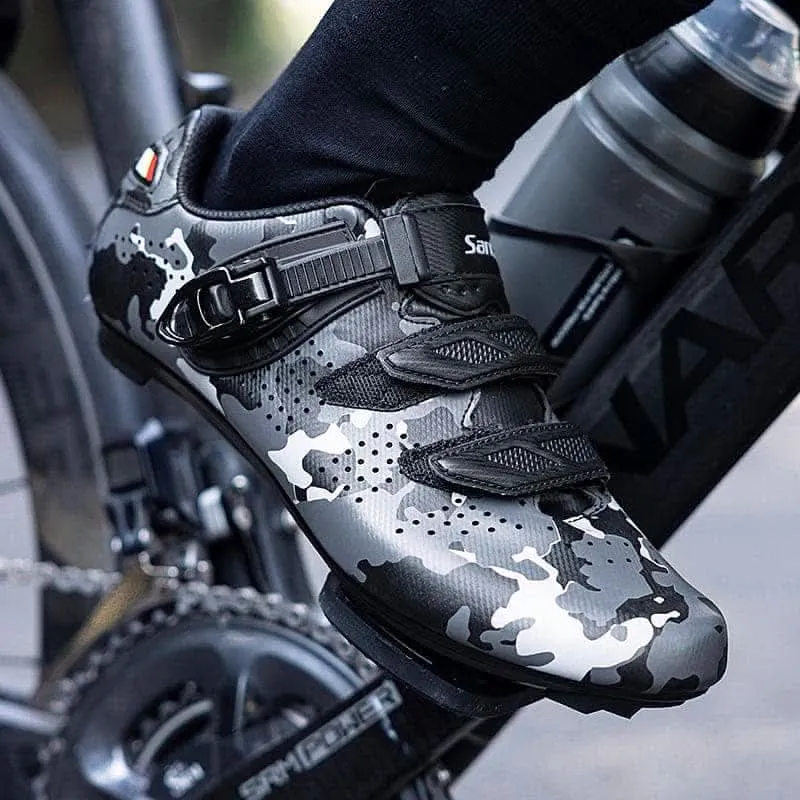 Badminton Shoes Shop Facebook SanticDavee Men's Road Bike Shoes