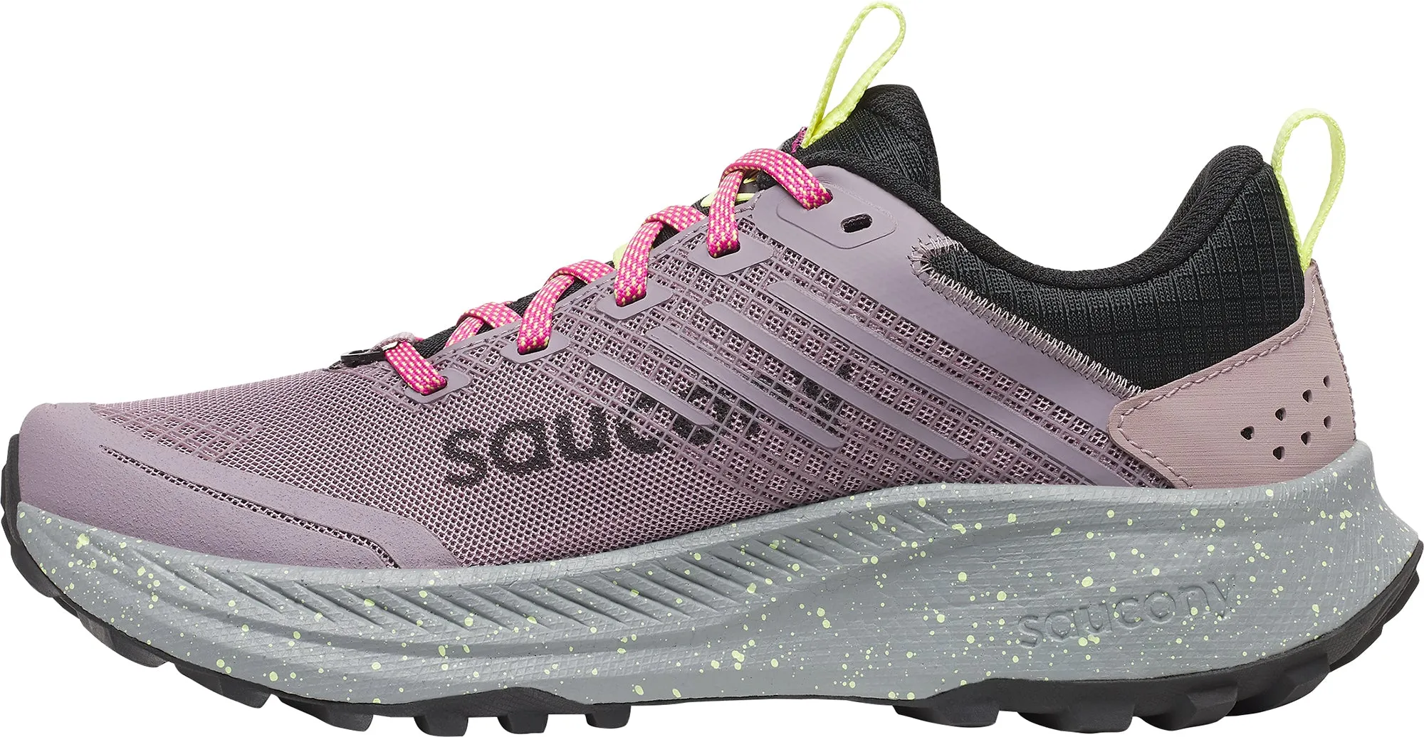 Adv Nordic Trail Running Shoes Saucony Ride TR2 Womens Trail Running Shoes - Purple