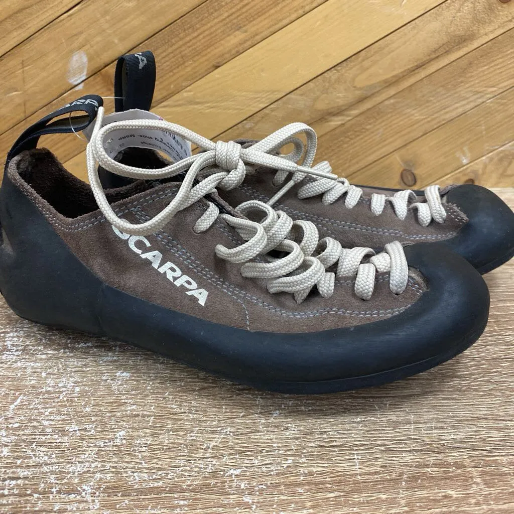 Rock Climbing Shoes India Scarpa- Climbing shoe- MSRP $150: Brown -unisex-5