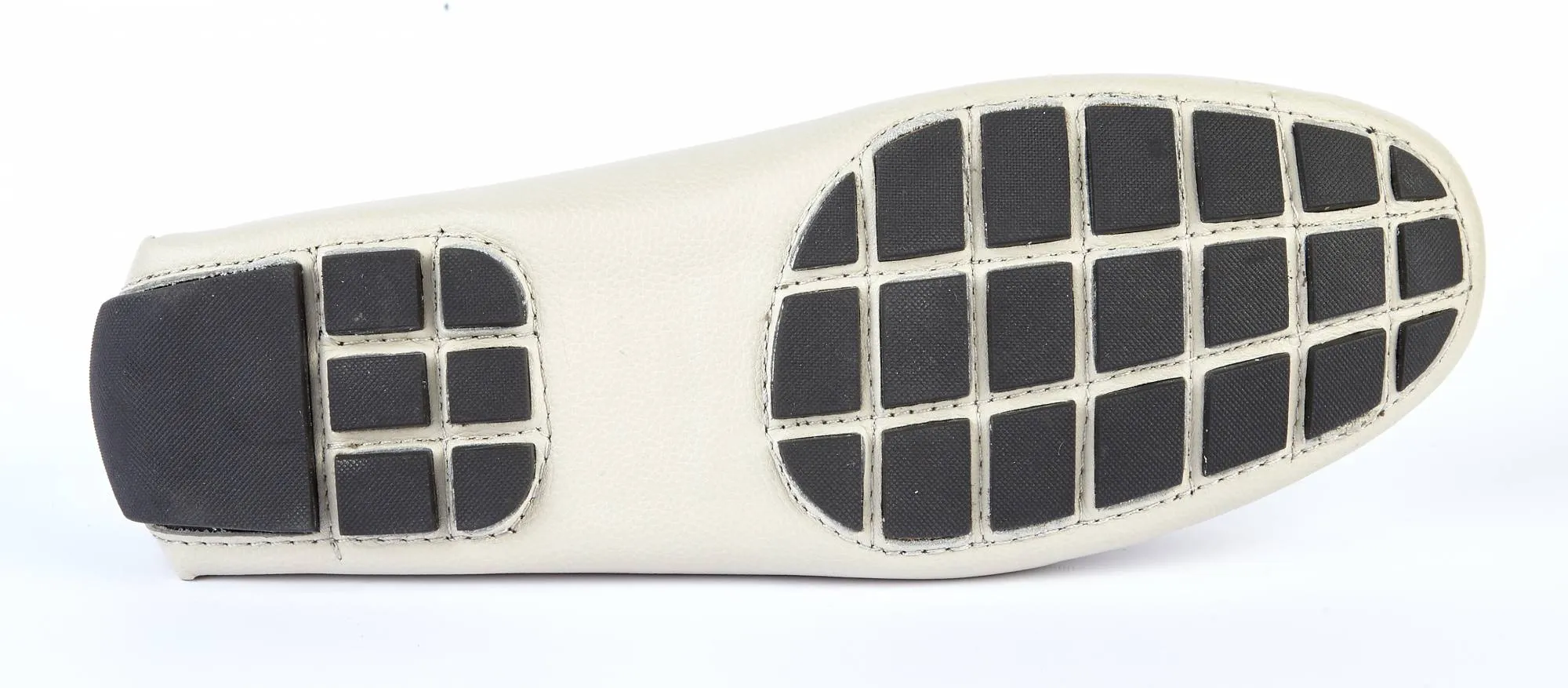 Eastland Casual Shoes ECRU LEATHER DRIVING SHOES