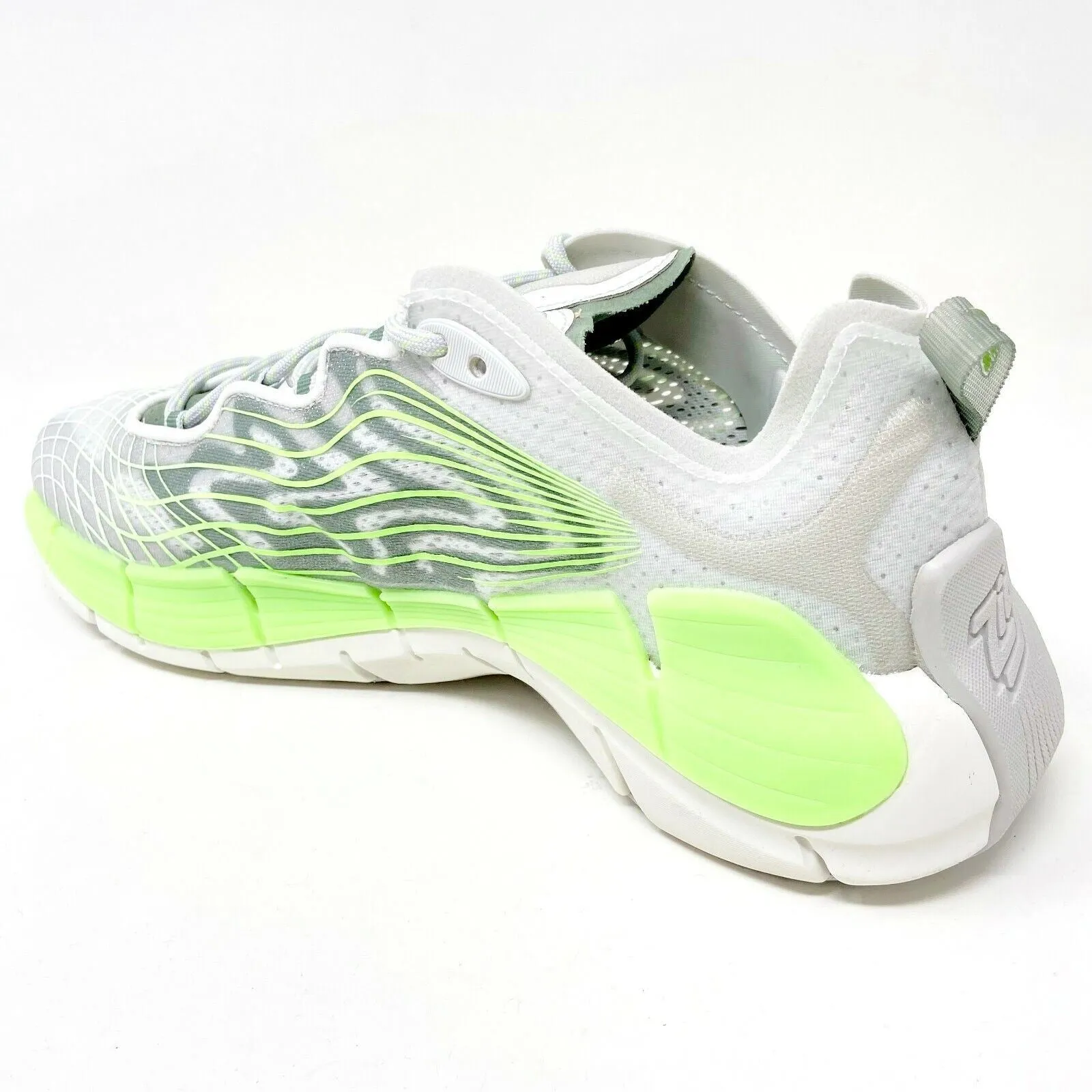 Best Running Shoes For Feet Reebok Zig Kinetica II Pure Grey Neon Mint Mens Running Shoes FY7744
