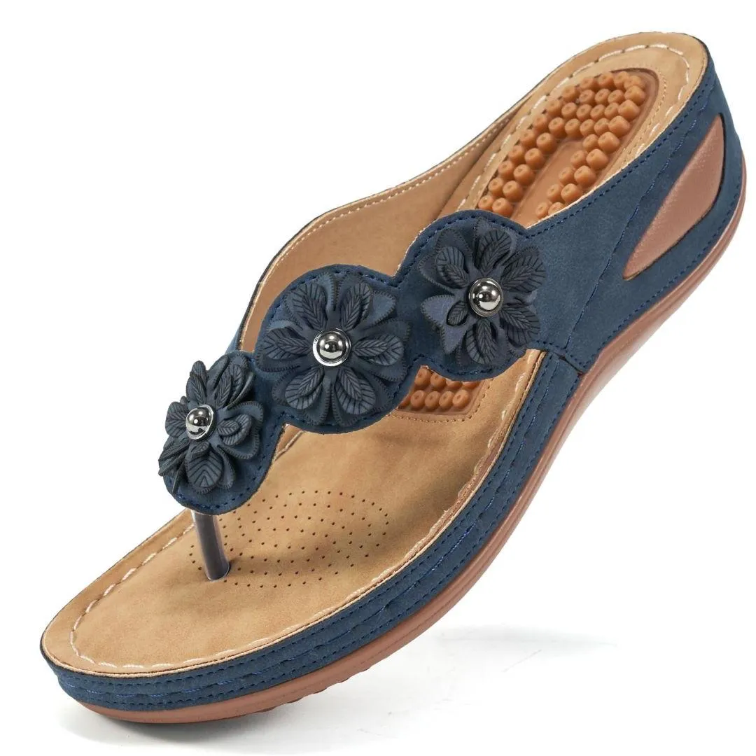 No.6Wedge Sandals Ladies Flip Flops Bohemian Sandals