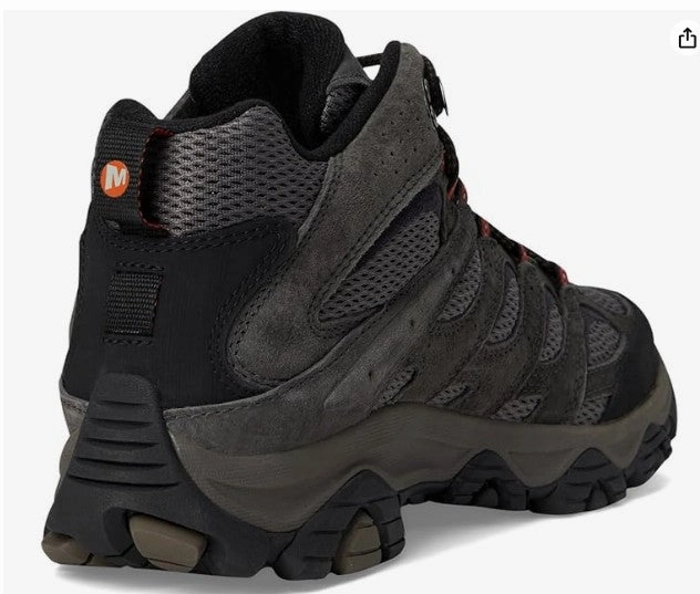 Merrell Men's Moab 3 Mid Waterproof Hiking Boots, Beluga Inov 8 Hiking Boots