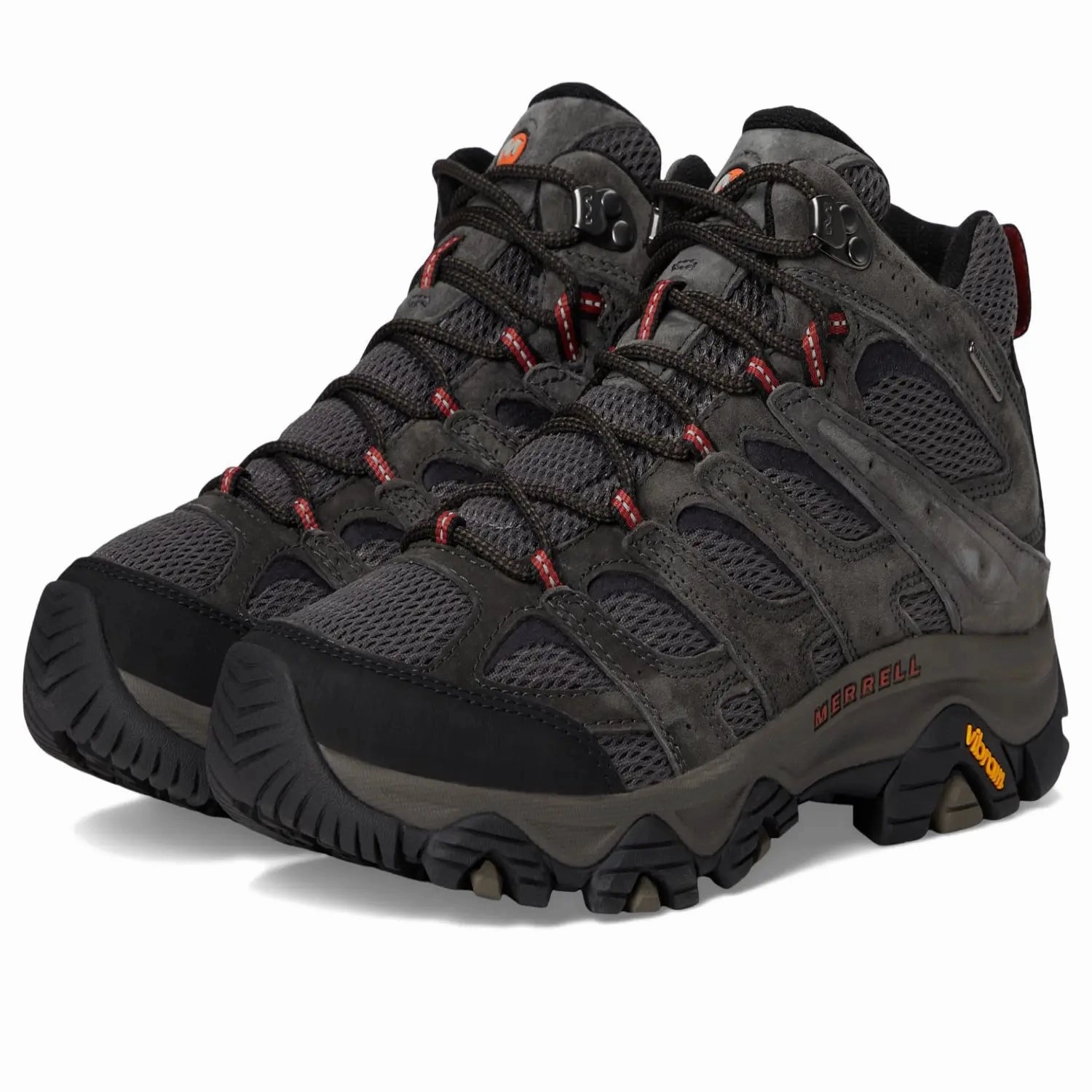Hiking Boots On Sale Merrell Men's Moab 3 Mid Waterproof Hiking Boots, Beluga