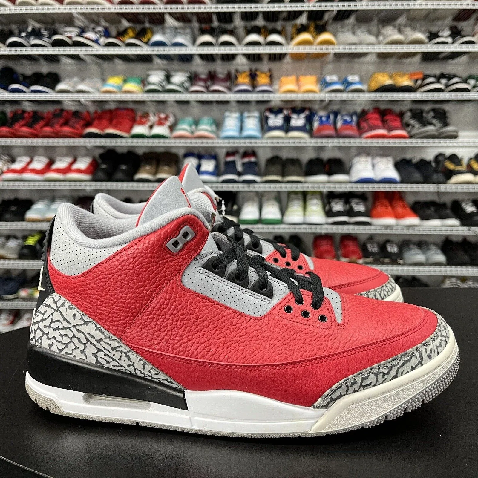 Sneakers That Are Heels Nike Air Jordan 3 Retro SE Unite Fire Red CK5692-600 Men's Size 11.5