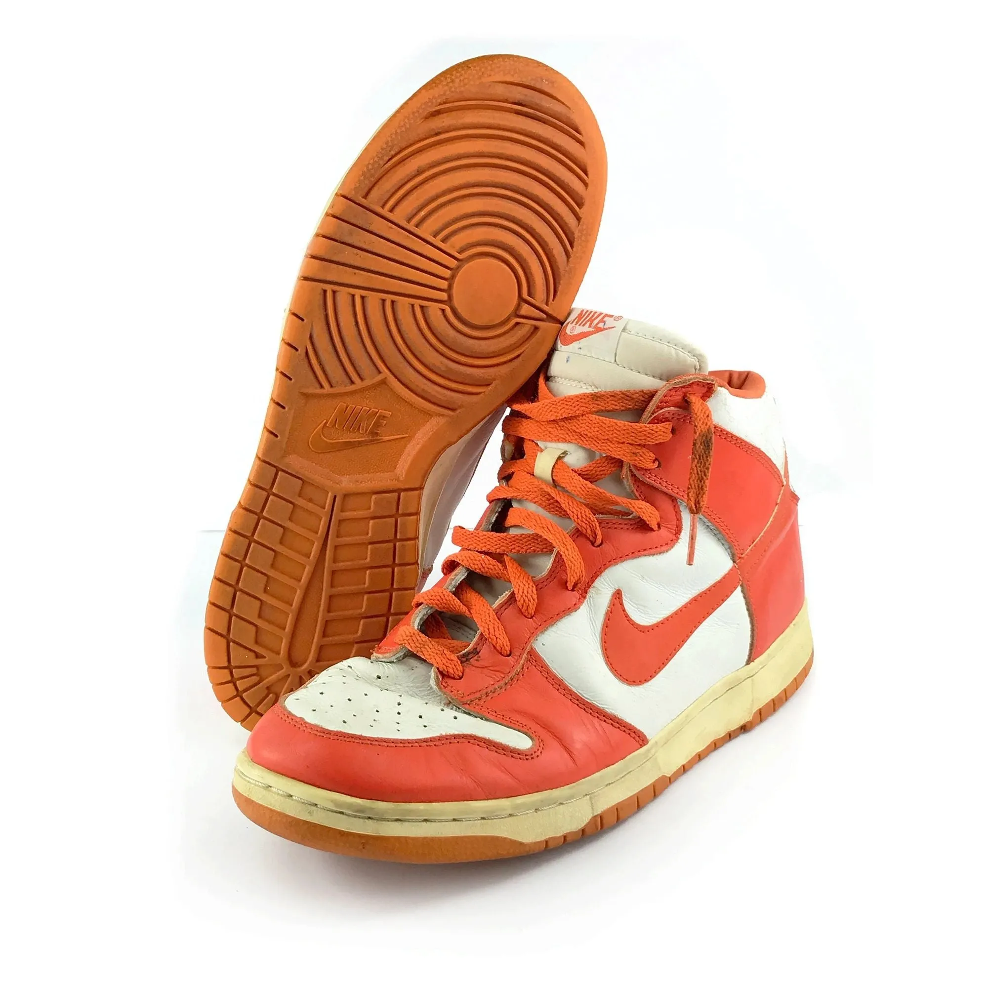 Nfl Sneakers Nike Dunk High 1998 Syracuse BTTYS Size 12
