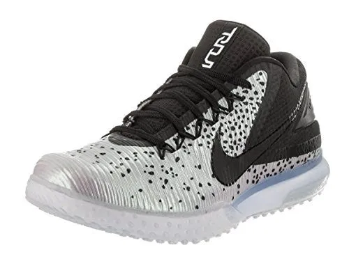 Nike Men's Trout 3 Turf Wolf Grey/Black/Multi/Color Training Shoe 12 Men US Non Mark Badminton Shoes