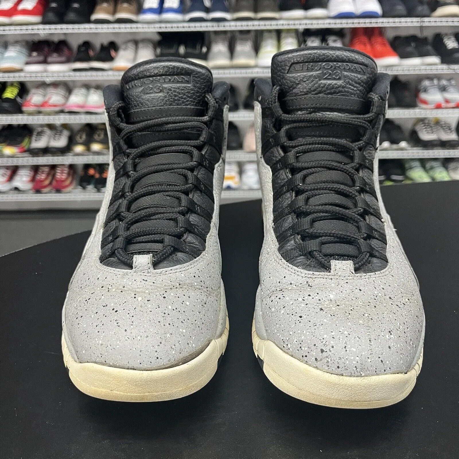 Veja Sneakers On Sale Nike Air Jordan 10 Retro Light Smoke Grey 310805-062 Mens Size 11 No Insoles