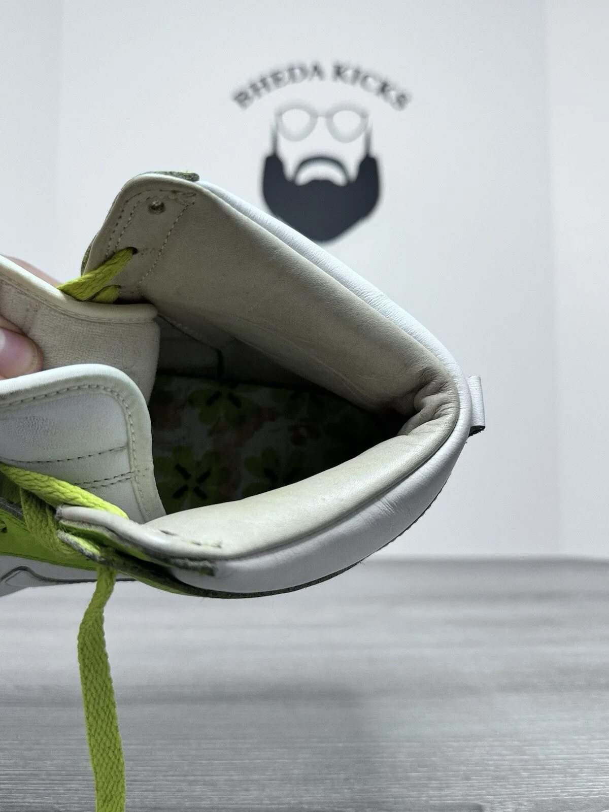 Valentine's Day Sneakers Size 12w (10.5 Men) - Nike Dunk High St Pattys Clover 2005 312916-111 Rare Og