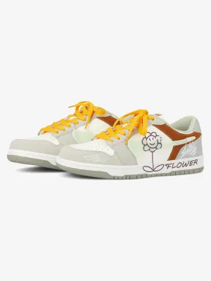 Sunflower Hip-Hop Skate Shoes - 2205 Most Expensive Skate