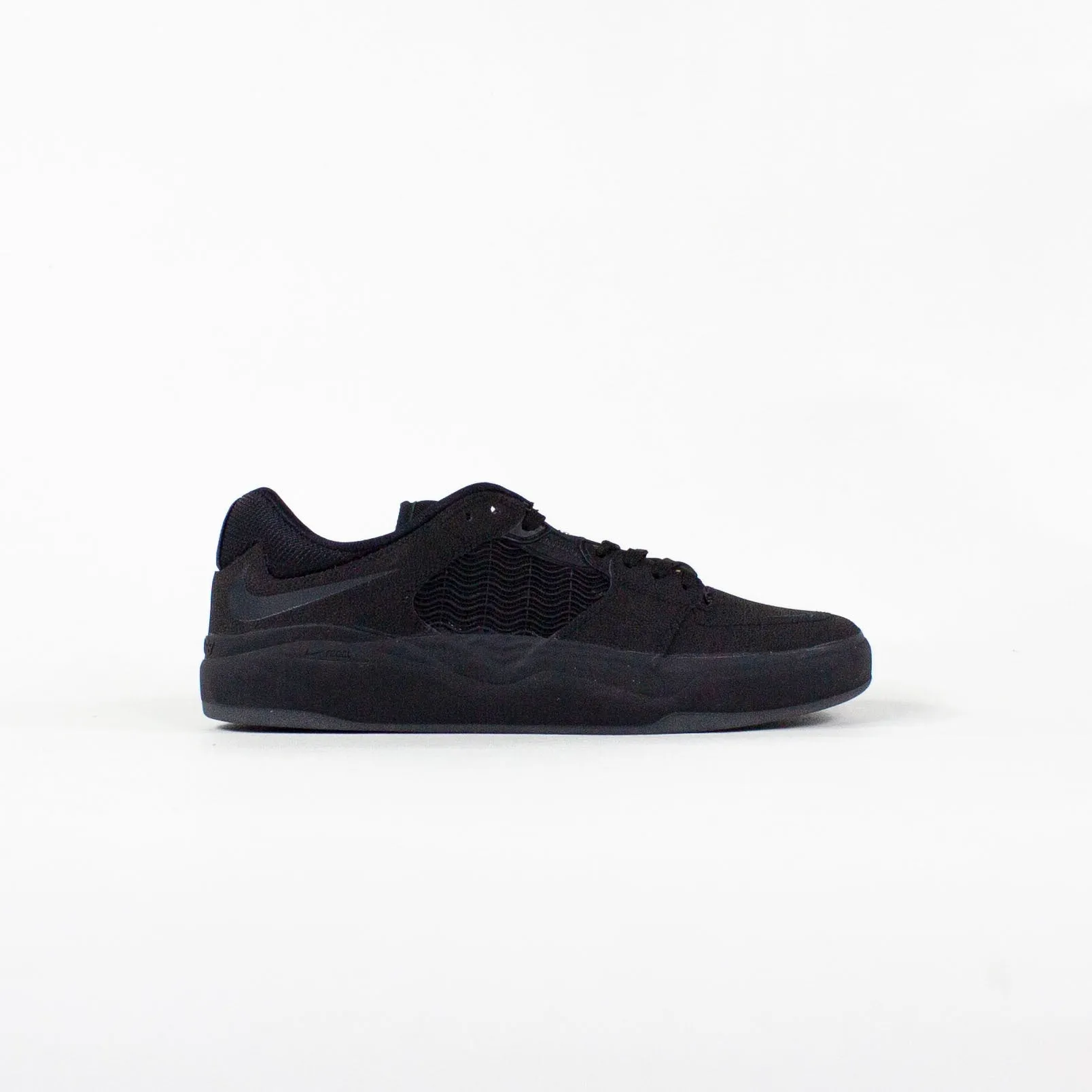 Nike SB Ishod Wair Premium Skate Shoes  Black / Black / Black / Black (001) Most Comfortable Skate