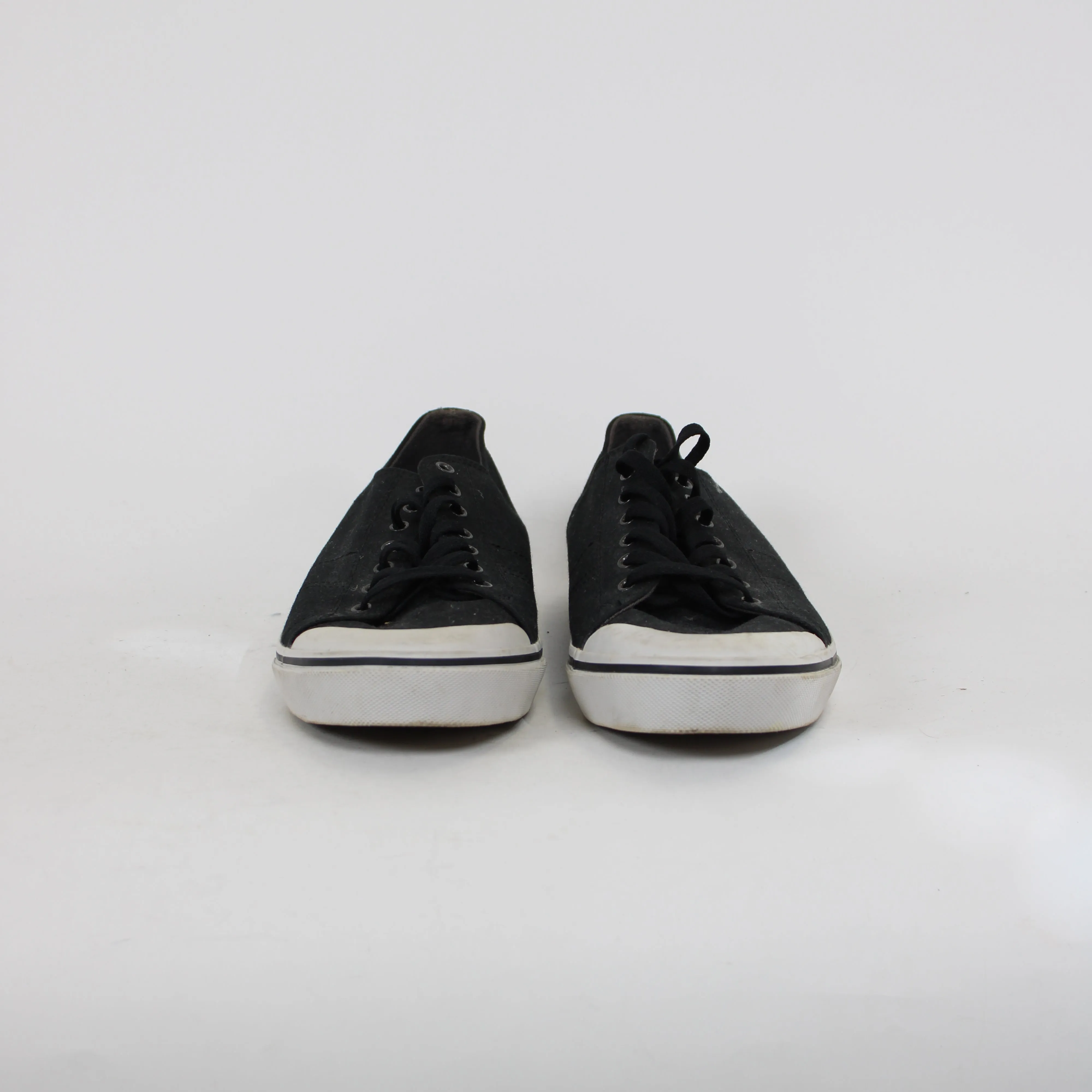 Kustom Black Low Top Shoes Durable Skate Shoes