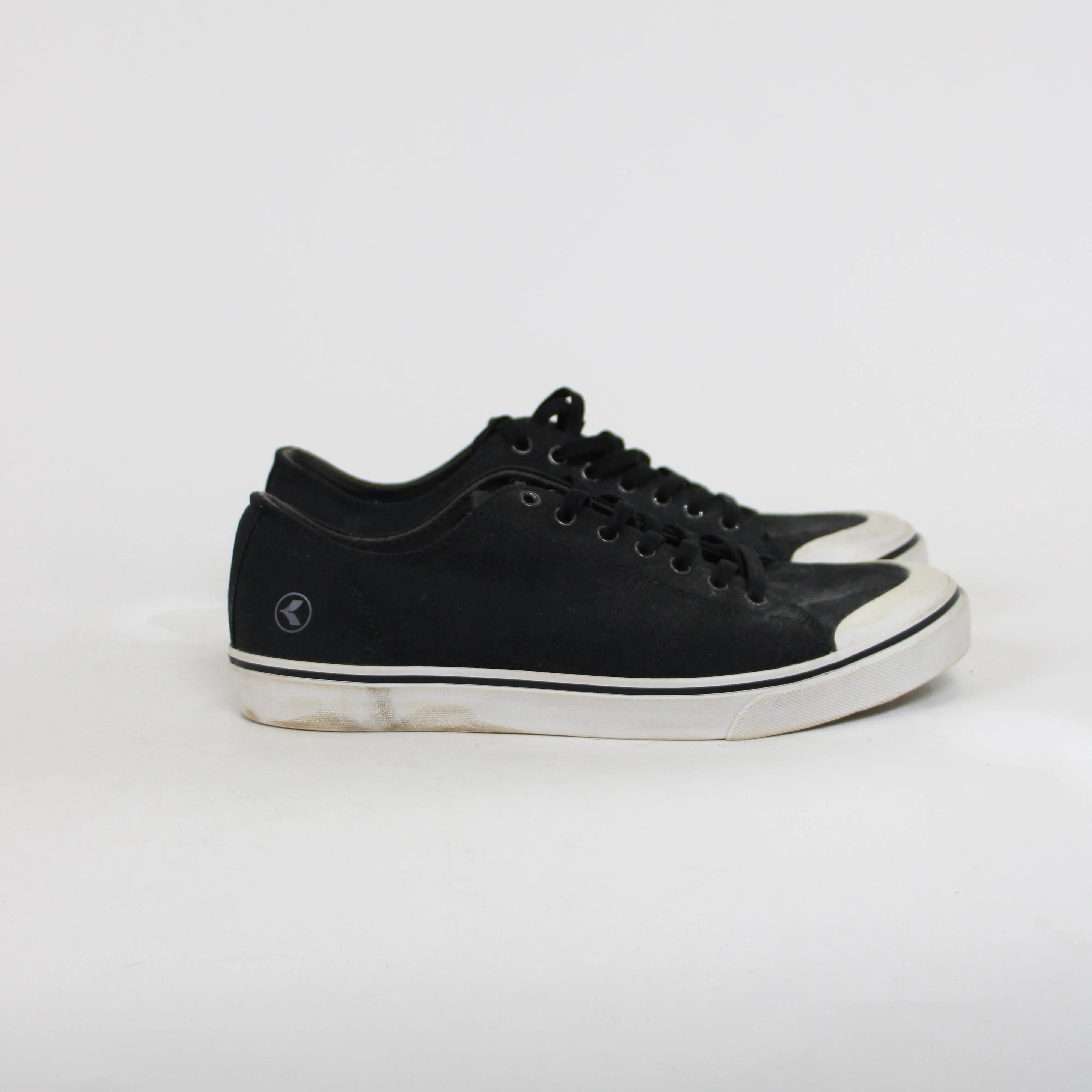 Kustom Black Low Top Shoes Muska Skate