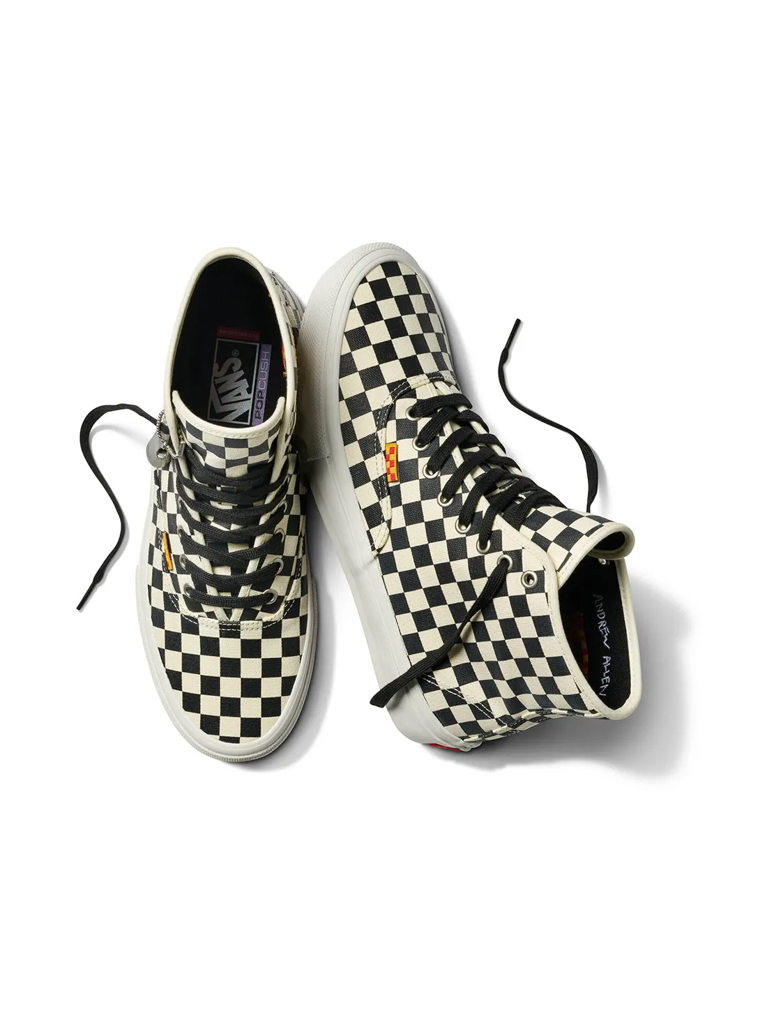 Vans Skate AA Authentic Hi - Checkerboard Rip Curl Skate