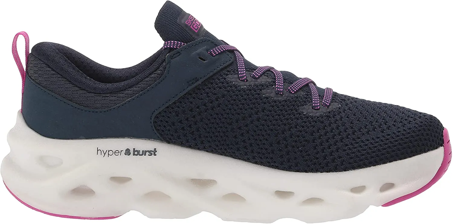 Plaid Sneakers Skechers Women's Go Run Glide Step Hyper-Dash Charge Sneaker