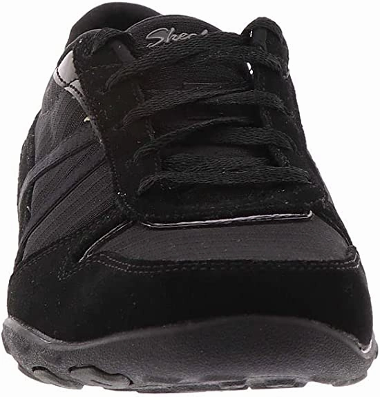 Skechers Active Arch Fit Comfy Slip-On -100278 Black  Women's Slip On Oxfords And Loafers Shoes