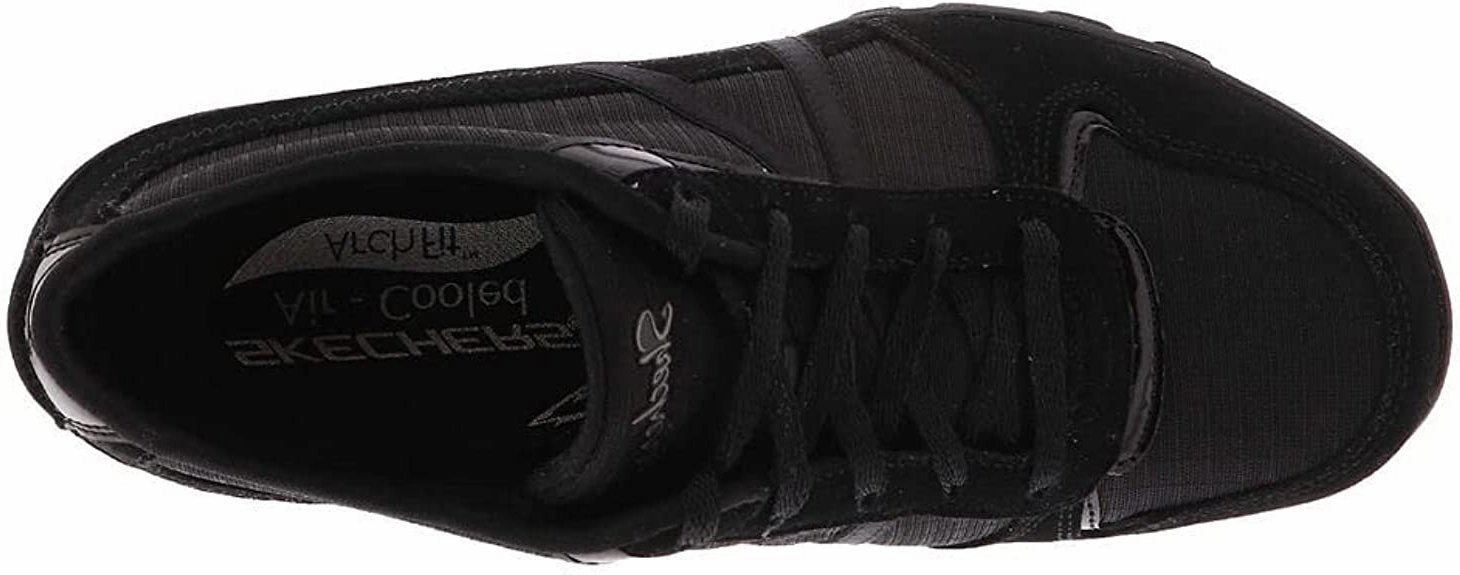 Restricted Oxfords Skechers Active Arch Fit Comfy Slip-On -100278 Black  Women's Slip On