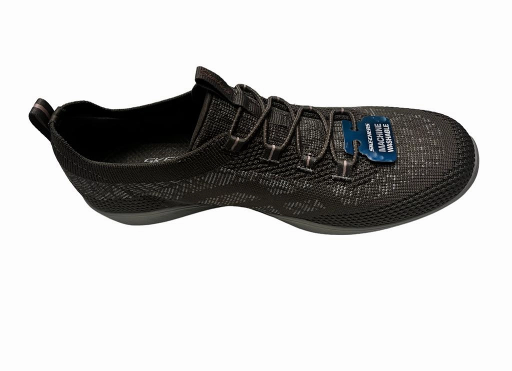 Skechers Women Newbury St-Sweet Hour Sneakers Memory Foam Oxford Button Down Shirts