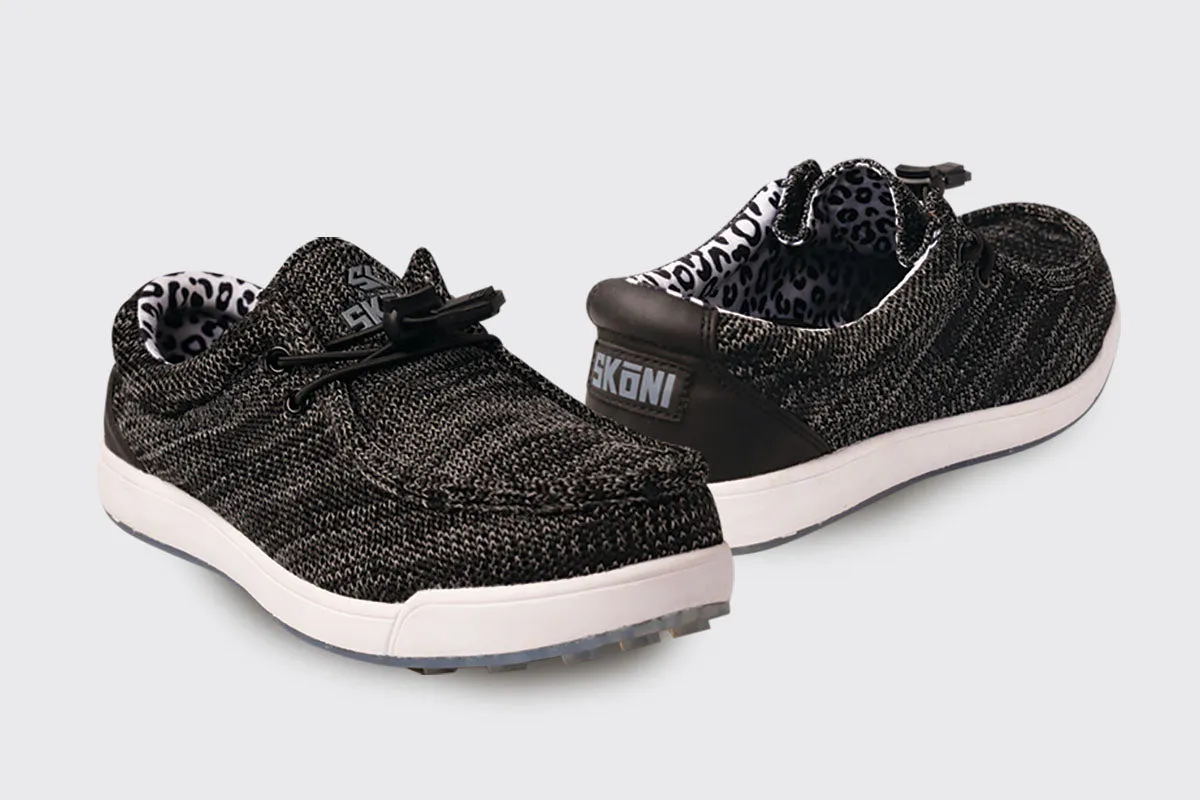 SKNI Women's Golf Shoe - Black Vs Spikeless Golf