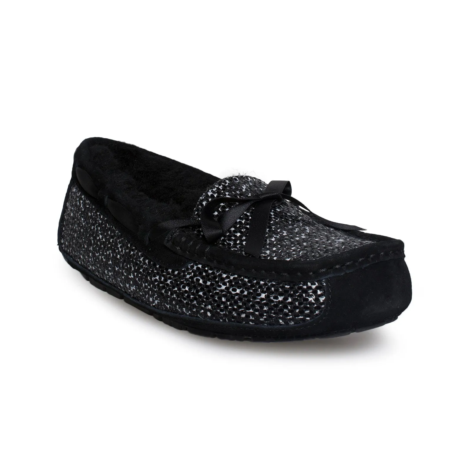 Spongebob Squarepants Slippers UGG Symona Frill Black Slippers