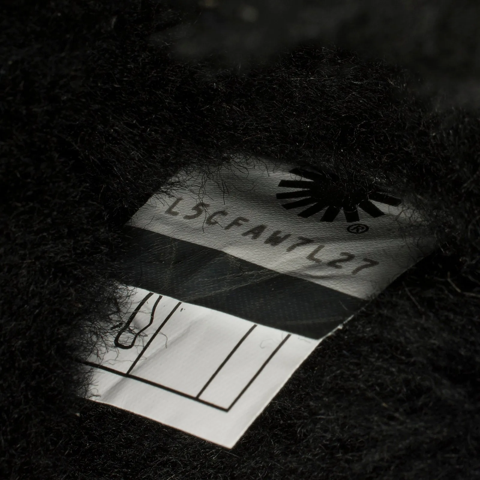 UGG Symona Frill Black Slippers Russian Pointe Slippers