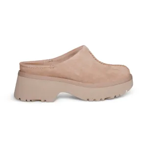 UGG New Heights Clog Sand Shoes - Women's Gold Slippers