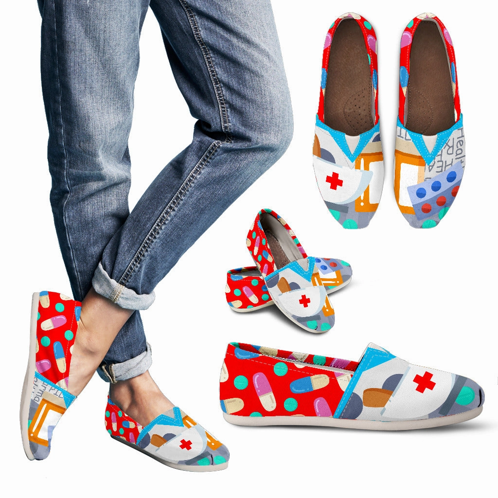 Nursing Oxfords Pharmacist Design Women Casual Shoes