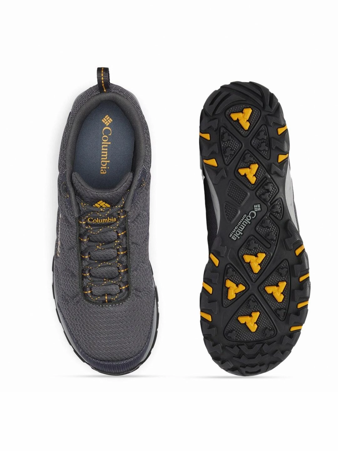 Columbia Men Grey FIRECAMP REMESH Best Hiking Shoes Under 100