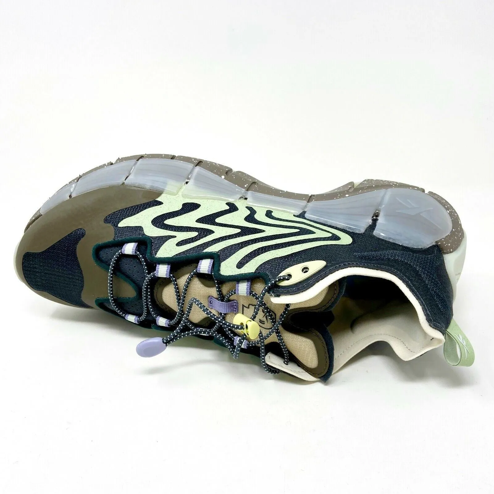 Reebok x Brain Dead Zig Kinetica II Green Grey Mens Running Shoes Sneaker S23890 Nitro Running Shoes