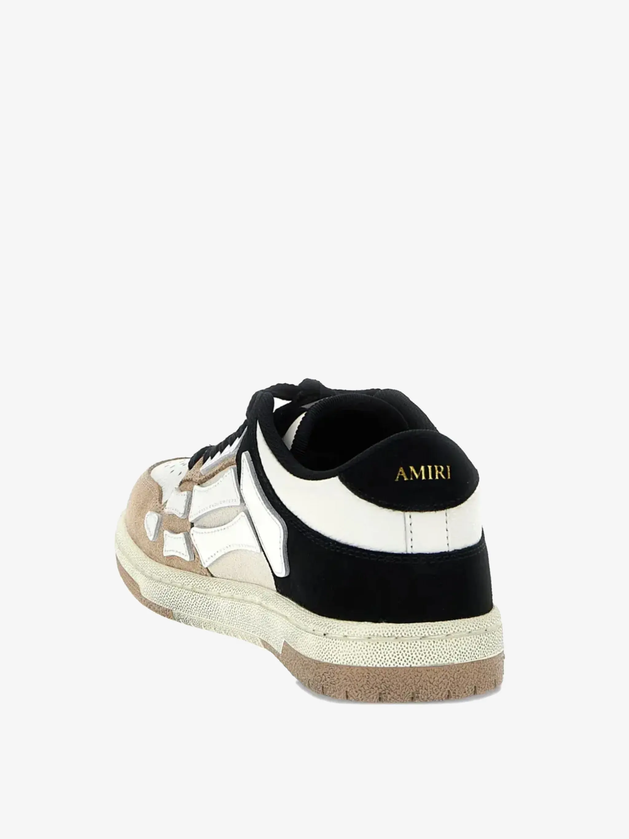 AMIRI - Men Distressed Skel Top Low Sneakers Size 1 Sneakers