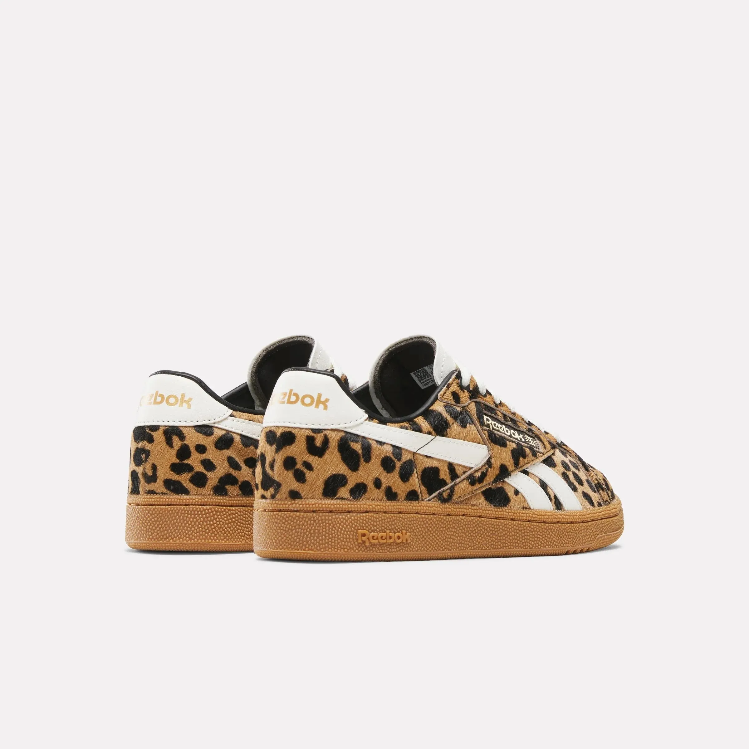 Court Vision Low Sneakers Women's Reebok Club C Grounds UK Shoes - Cheetah