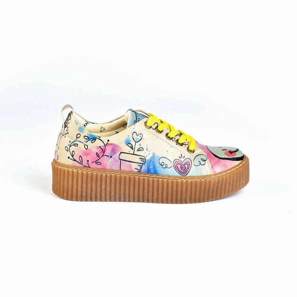 Sneaker Shoes PMR108 6 Inch High Heels